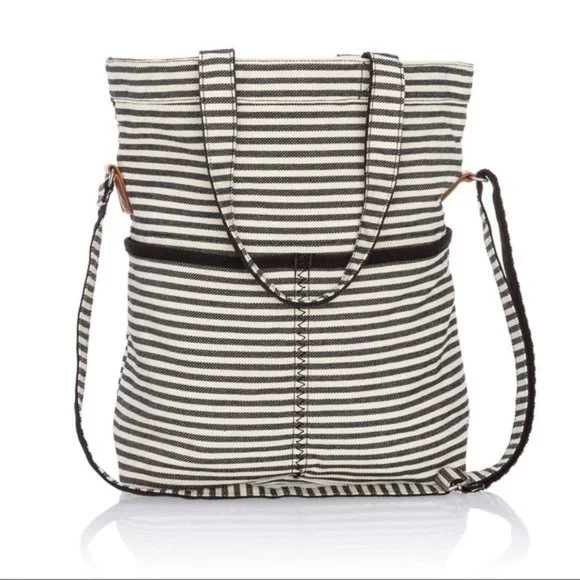 thirty one Bags Thirtyone Retro Metro Fold Over Twill Stripe Nwt Poshmark